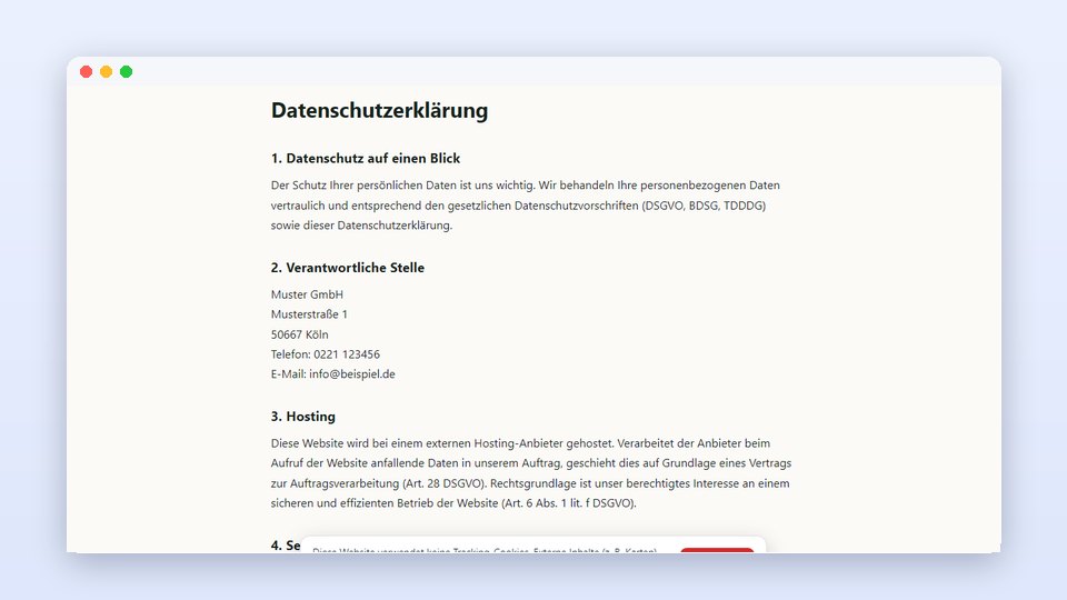 Yasal Metinler ve Gizlilik — WordPress Plugin
