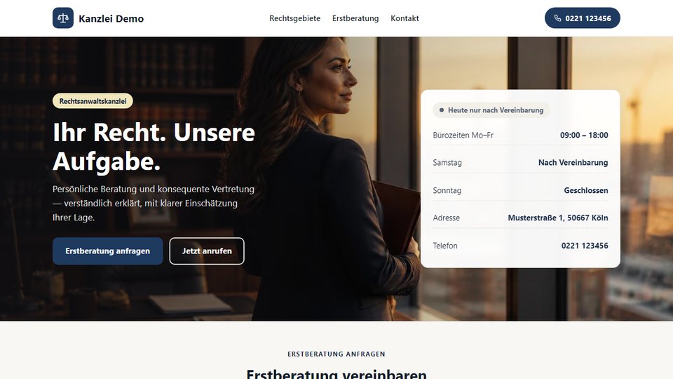 Avukatlık bürosu — WordPress