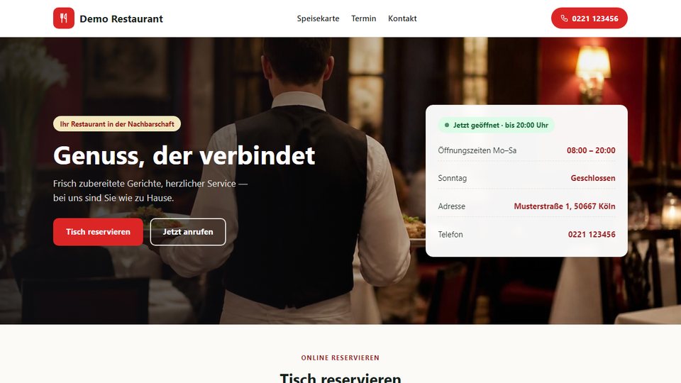 Restoran — WordPress